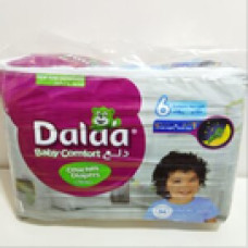 Couches dalaa baby comfort taille 6 junior+ (+18kg) 34u