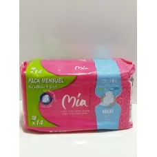 Mia serviettes hygiéniques long 14u