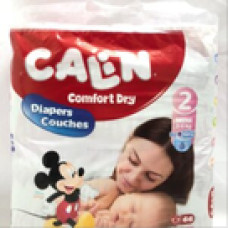 Couches calin comfort dry midi taille 2 (3-6kg) 66u