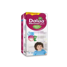 Couche bebe dalaa jumbo junior plus 44u n6