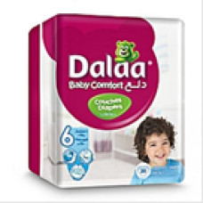 Couches dalaa taille 6 junior (+18kg) 30u