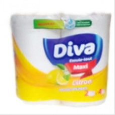 Papier diva maxi citron 2u