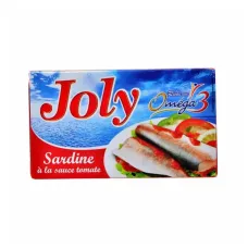 Sardines entieres a la sauce tomate juby 125g