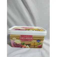 Helados vanille & fraise 1l