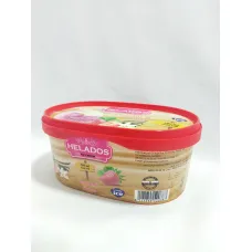 Boite de glace helados vanille & fraise 500ml groupe ice