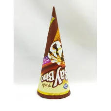 Cornet baybino vanille-chocolat