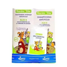 Pack shampoanti poux racine vita