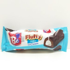 Fluffy milky cream . be