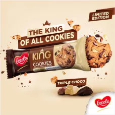 Biscuit king cookies triple choco 48g