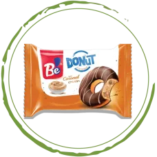 Donut caramel cream . be