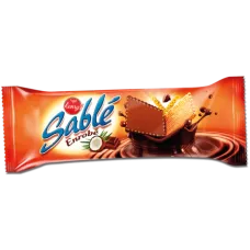 Biscuit sable enrobe 30g