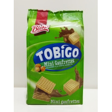Mini gaufrettes noisette . tobigo