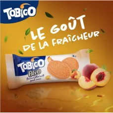 Biscuit peach bleo tobigo 42g