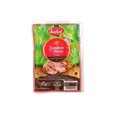 Jambon de dinde fume 80g sahel