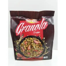 Granola fraise 375g delcielo