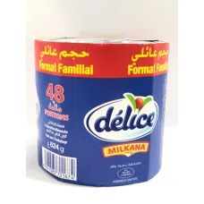 Fromages delice milkana 48 portions 624g