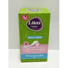 Lilas protège slips micro-aéré 20 normal pocket