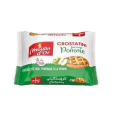 Crostatini fourrage pomme moulin dor 70g