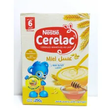 Cerelac farine de blé pour bébé miel 250g nestlé