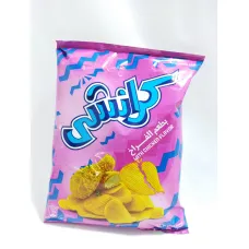 Chips crunchy with chicken flavor