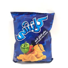 Chips crunchy with sweet chili flavor