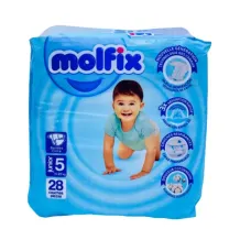 Couches molfix n5 junior 28pcs 11-18kg