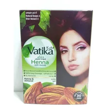 Vatika henna hair colour brun naturel 4