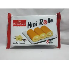 Euro cake mini rolls vanilla 60g