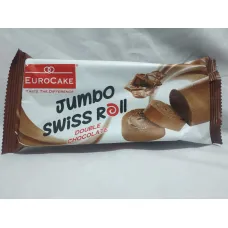 Euro cake jumbo swiss roll double chocolate 60g