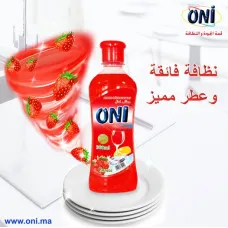 Liquide vaisselle fraise oni 300ml