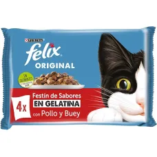 Fantastic original en gelatina felix x4