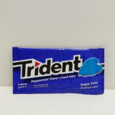 Trident peppermint flavor 5 pieces