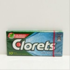 Clorets mild mint flavor 10 pieces