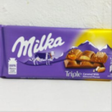 Milka triple caramel 90g