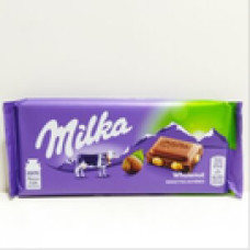 Milka noisettes entières 90g