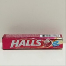 Halls cherry flavored 9 pieces
