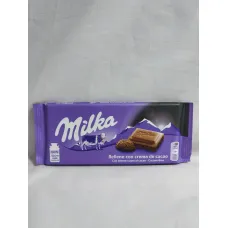 Milka relleno con crema de cacao 100g