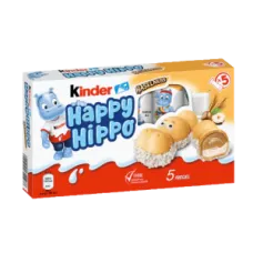 Kinder happy hippo haselnuss pack 5u