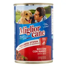 Pate chat bouchees au boeuf miglior gatto 405g