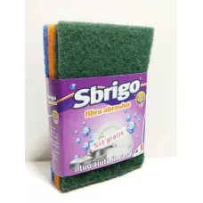 Tampon à récurer sbrigo 5+1