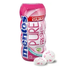 Chewinggum mentos fraise