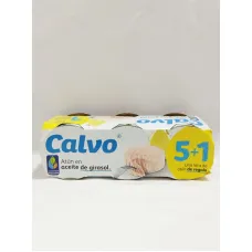 Thon calvo huile 6x80g