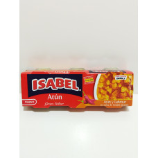 Thon et lahrour à la sauce tomate pimentée 3x80g isabel