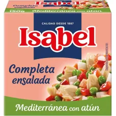 Thon completa ensalada mediterranea isabel 150g