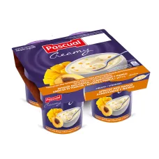 Pascual creamy mangue abricot 4x125g