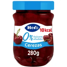 Confiture cerezas 10kcal 0% azucares hero 280g