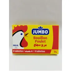 Bouillon poulet 8t jumbo 80g