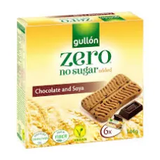 Biscuit chocolate soya zero gullon 144g