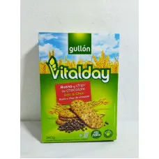 Biscuit vitalday aveia et chips de chocolat gullon 240g