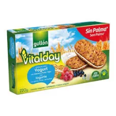 Vitalday fruits rouges gullon sin palma 220g